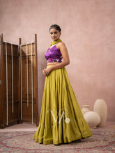 Purple & Yellow Chaniya Choli